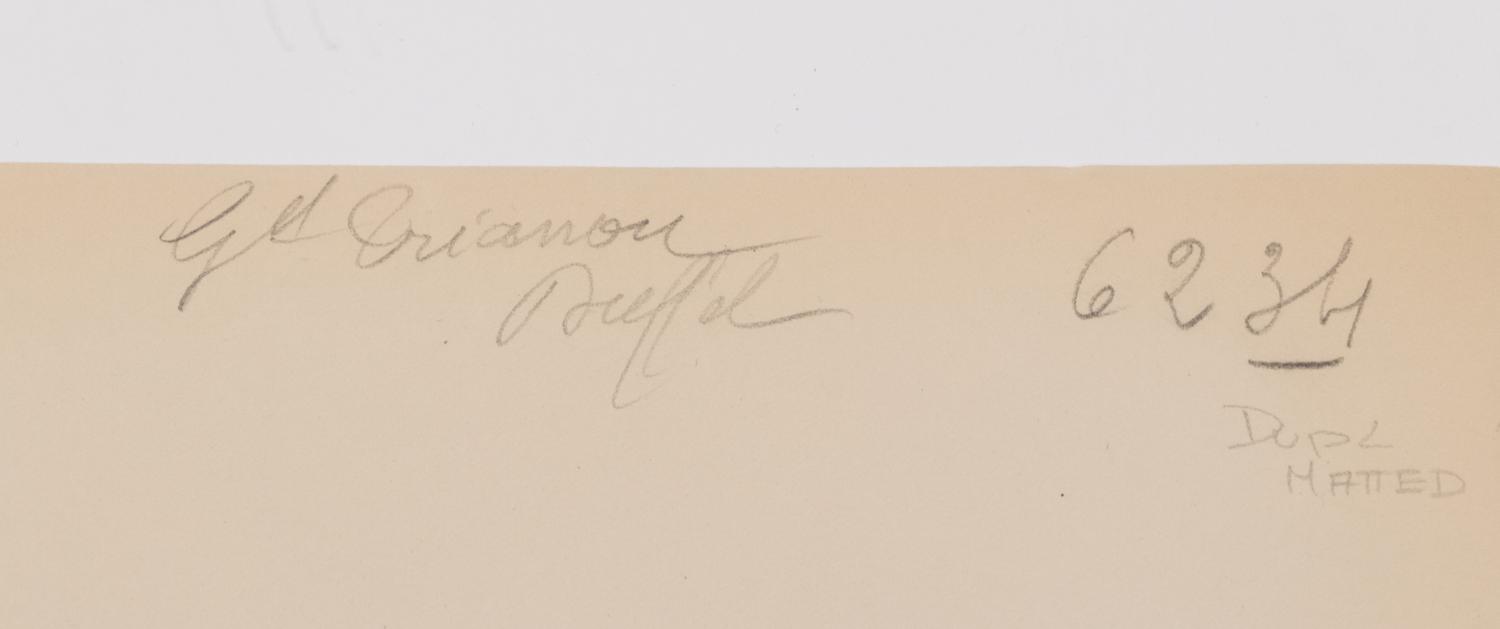 A group of four photographs ( Tuileries - Coureuse par Coustou, 1907; Grand Trianon / Le Buffet , 1902; Meudon - ancien château , 1902; Parc de Sceaux , 1925)