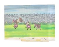[Orwell, George] Group of 4 Original "Animal Farm" Production Cels