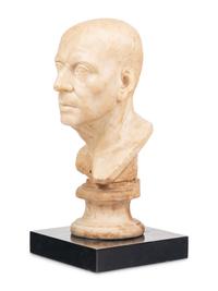 A Continental Marble Portrait Bust