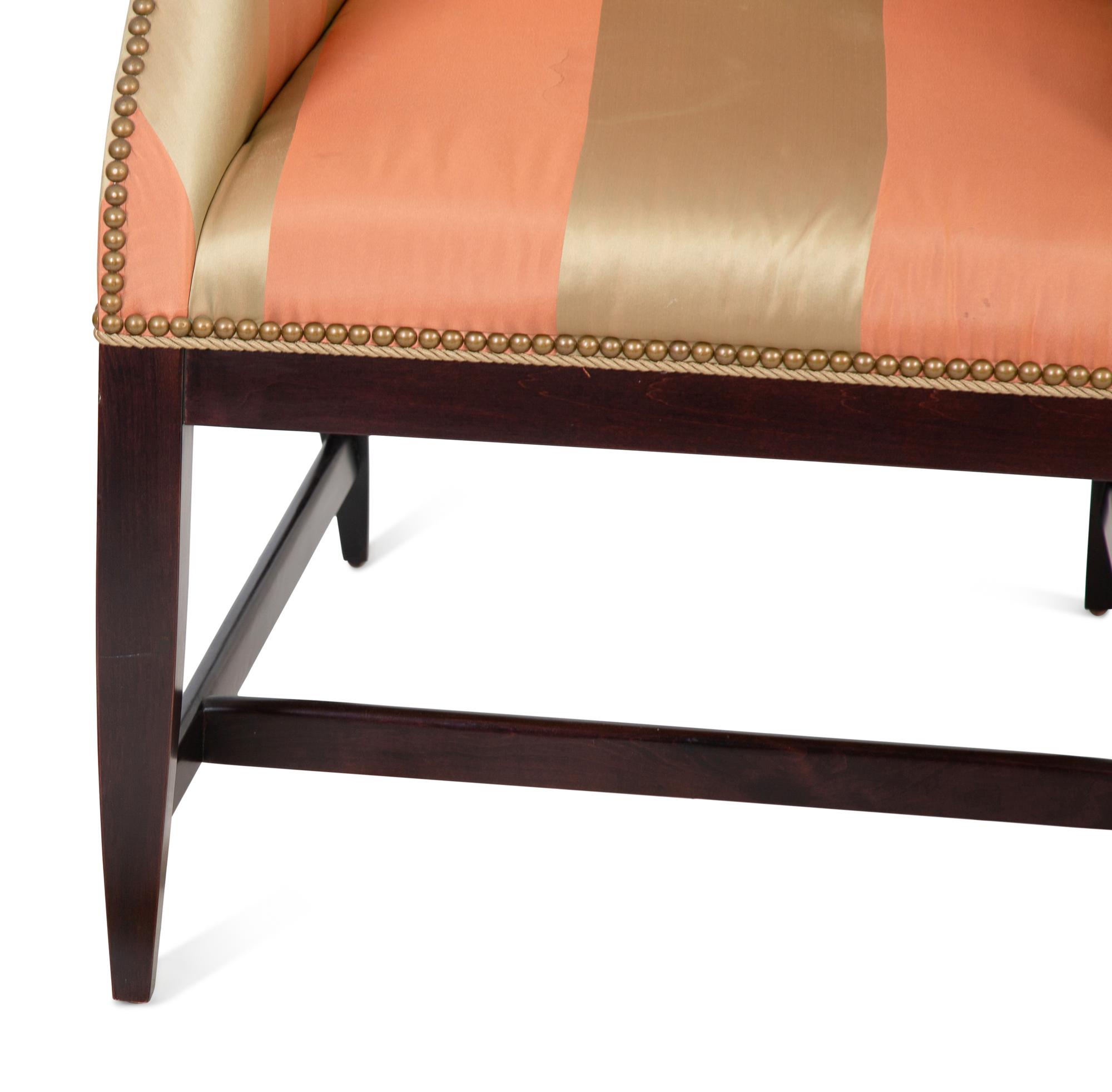 A Pair of Hollywood Regency Style Armchairs — 20TH CENTURY