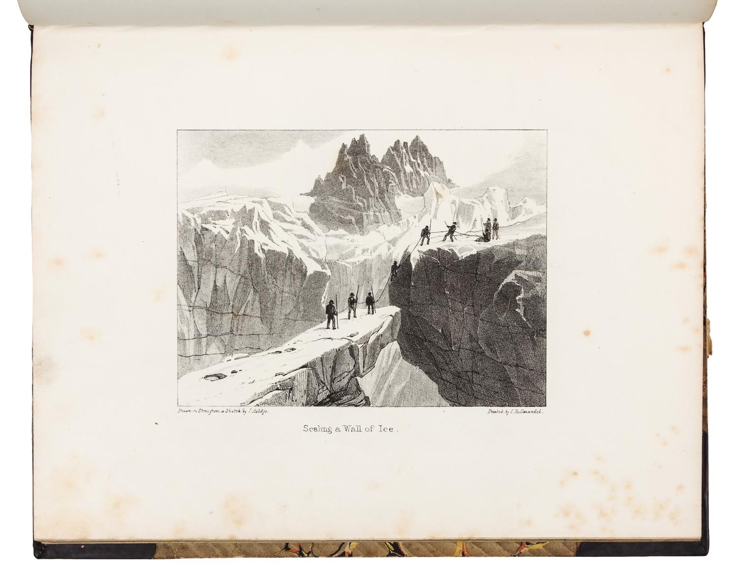 AULDJO, John (d. 1857). Narrative of an Ascent to the Summit of Mont Blanc. London, 1828. FIRST EDITION, LARGE-PAPER COPY.