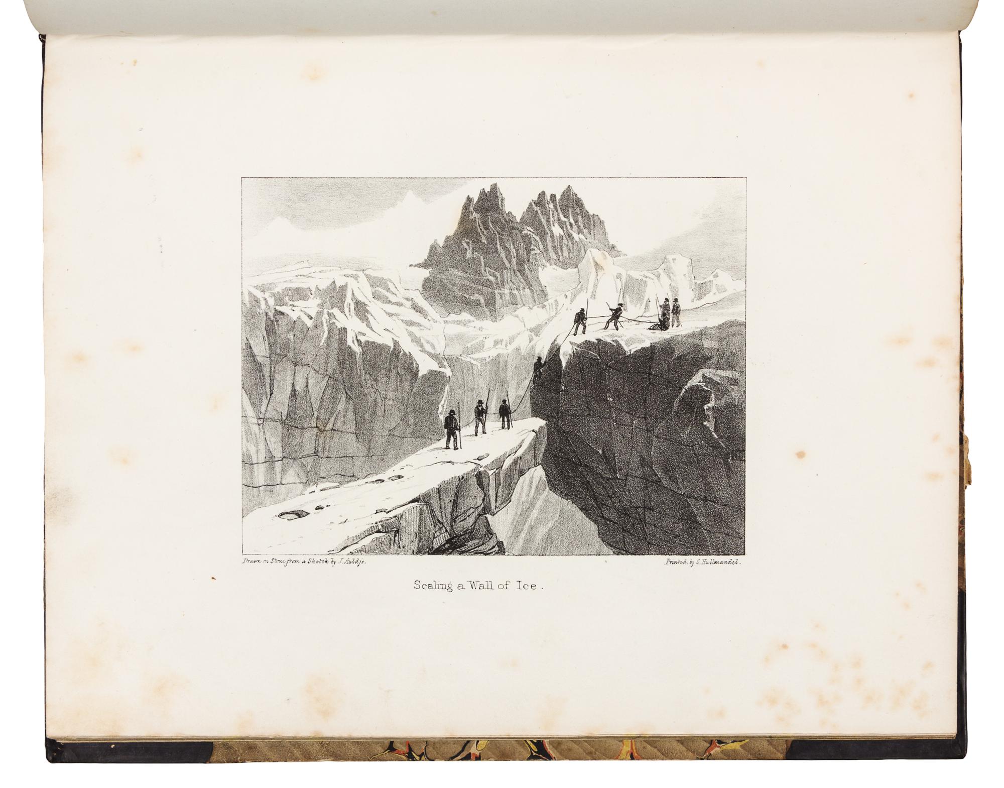 AULDJO, John (d. 1857). Narrative of an Ascent to the Summit of Mont Blanc. London, 1828. FIRST EDITION, LARGE-PAPER COPY.