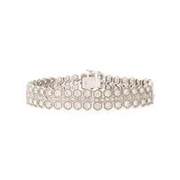 Diamond and White Gold Bracelet