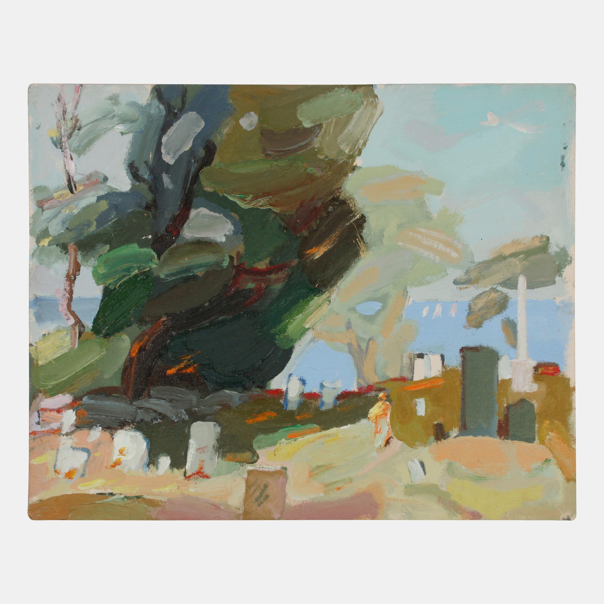 Nine works: Untitled Coastal Scenes