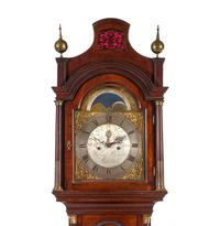 A George III Mahogany Tall Case Clock