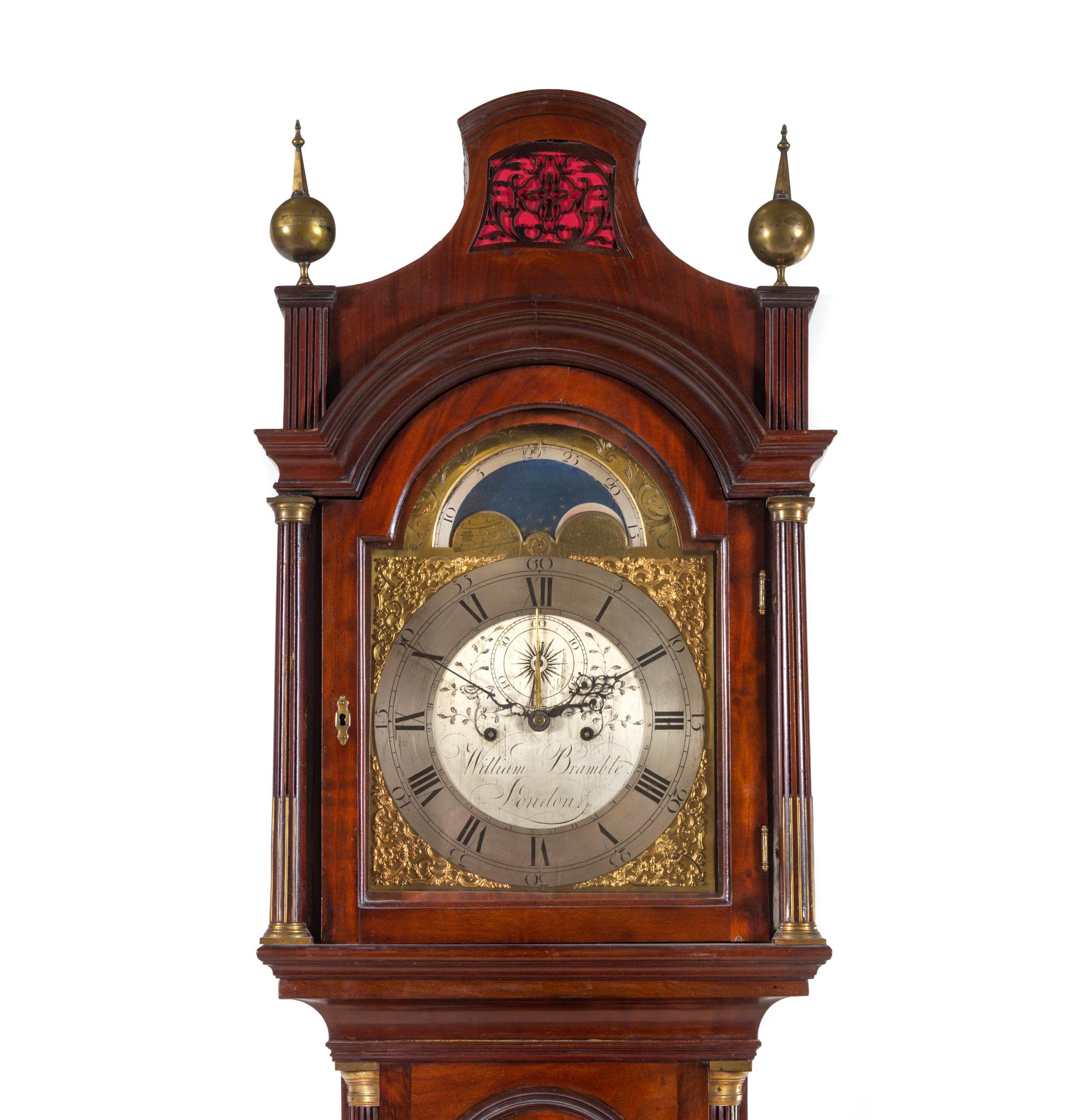 A George III Mahogany Tall Case Clock
