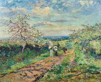 Scene de Campagne (Printemps, Chemin à Bitry)