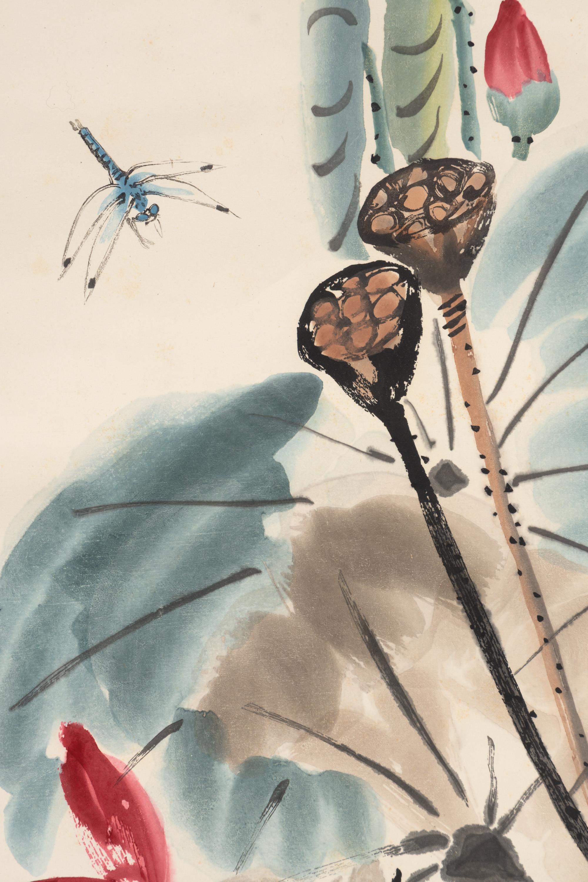 Two Chinese Woodblock Prints