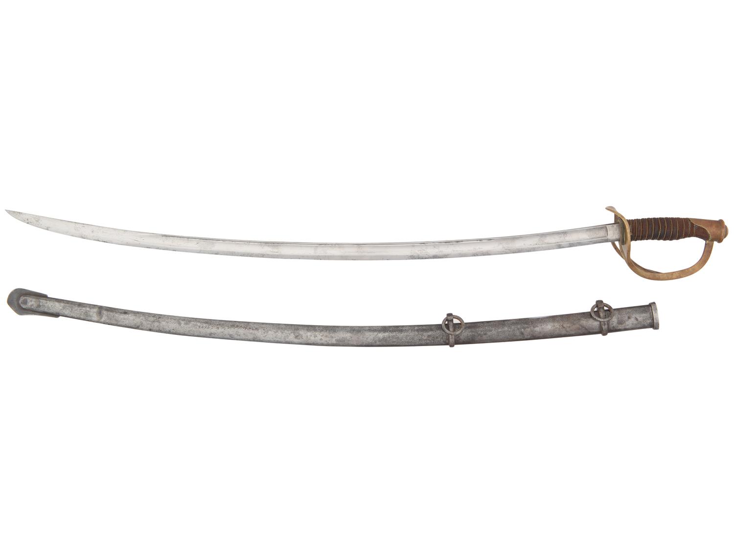 [CIVIL WAR]. A collection of items identified to General James Lyman Van Buren, incl. US Model 1860 Light Cavalry saber, buff saber belt, shoulder straps, insignia, and photographs.