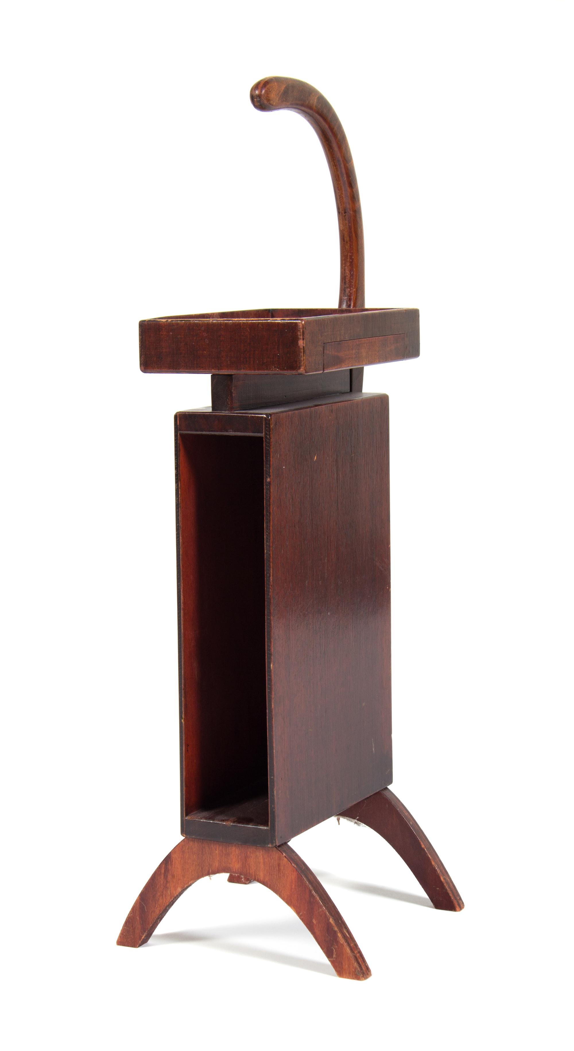 An Art Deco Style Telephone Table Height 30 1/2 inches.
