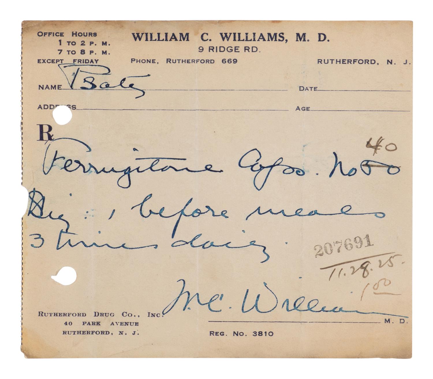 WILLIAMS, William Carlos (1883-1963). In the American Grain . New York: Albert & Charles Boni, 1925.