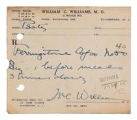 WILLIAMS, William Carlos (1883-1963). In the American Grain . New York: Albert & Charles Boni, 1925.