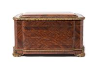 A French Gilt Bronze Mounted Parquetry Writing Cabinet