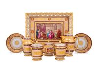 A Vienna Porcelain Tête-à-Tête