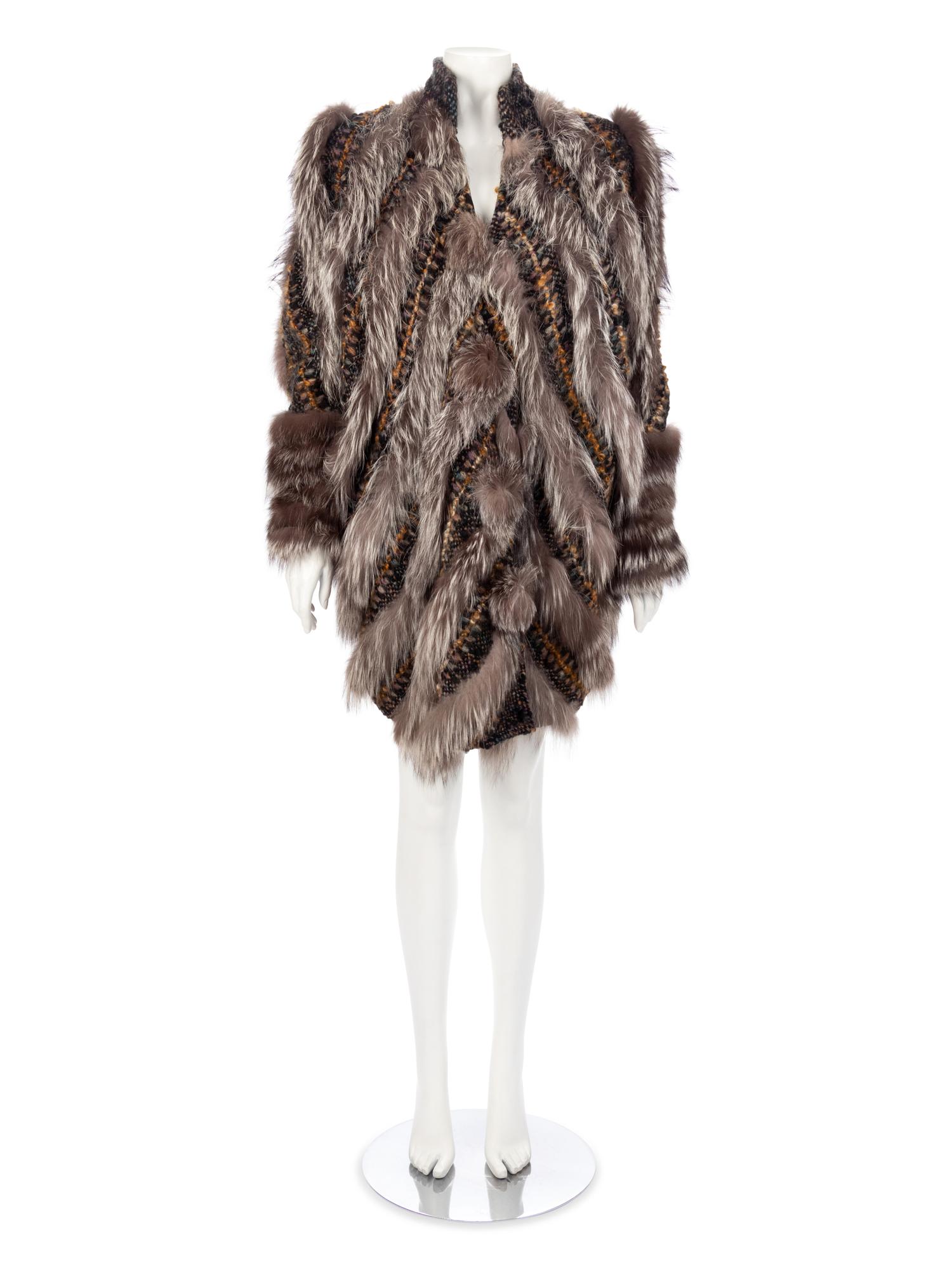 Hattie Vintage Fur Coat, 1980s