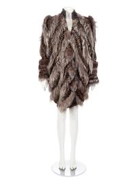 Hattie Vintage Fur Coat, 1980s