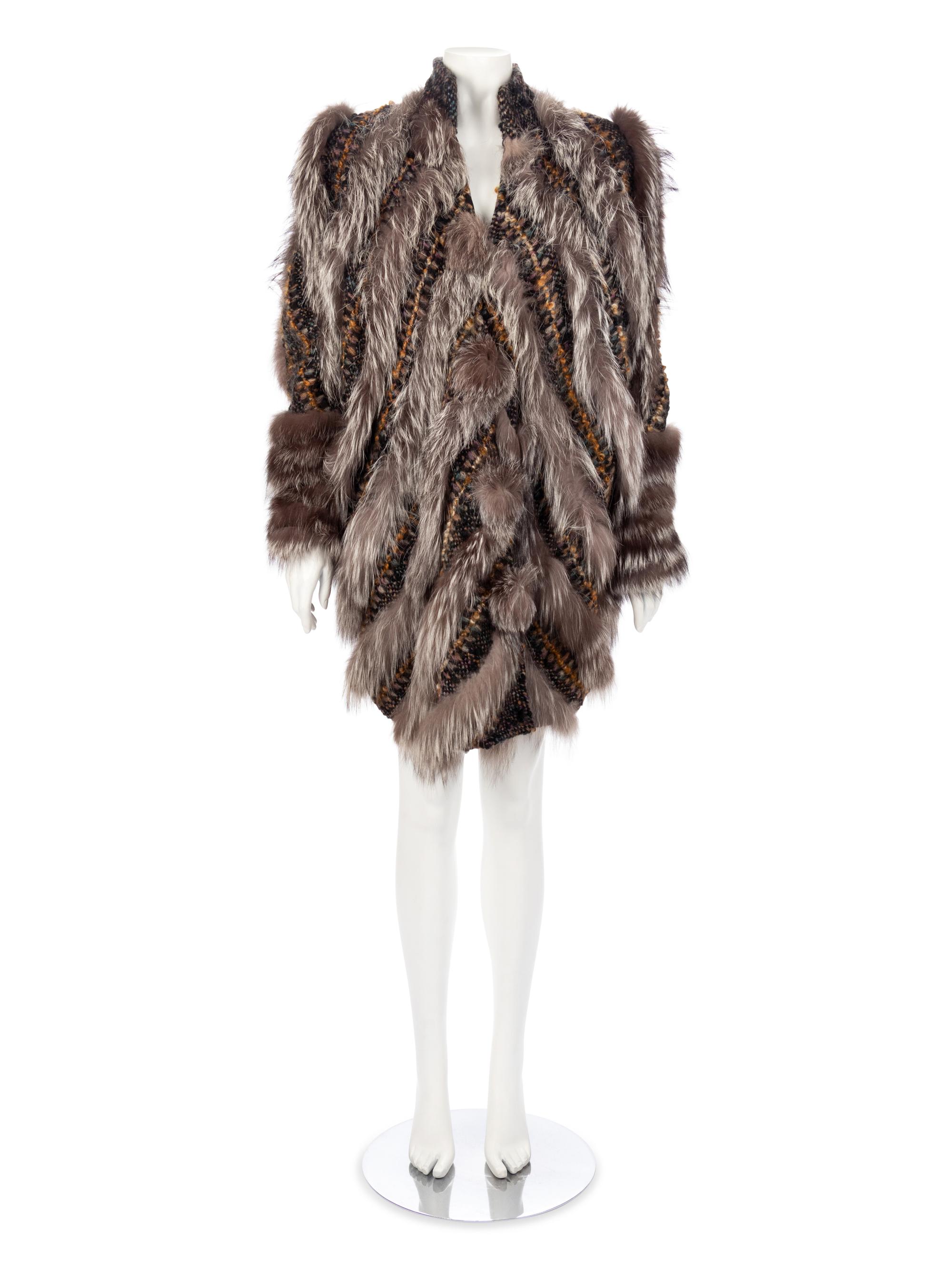 Hattie Vintage Fur Coat, 1980s