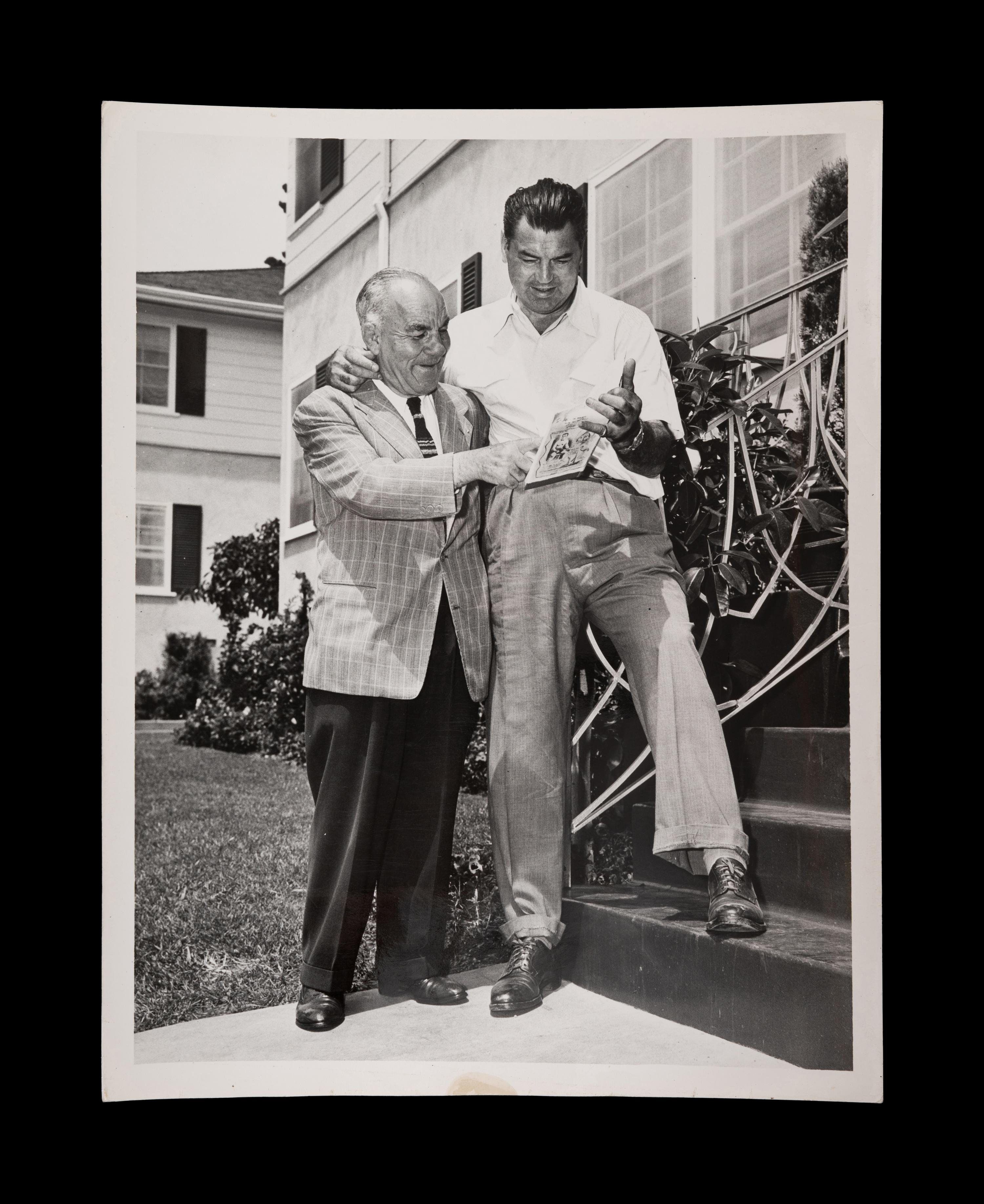 A Group of 22 Original Boxing Photographs Including Joe Louis and Jack Dempsey,