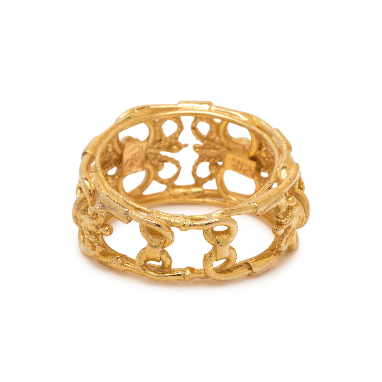HIGH KARAT GOLD RING