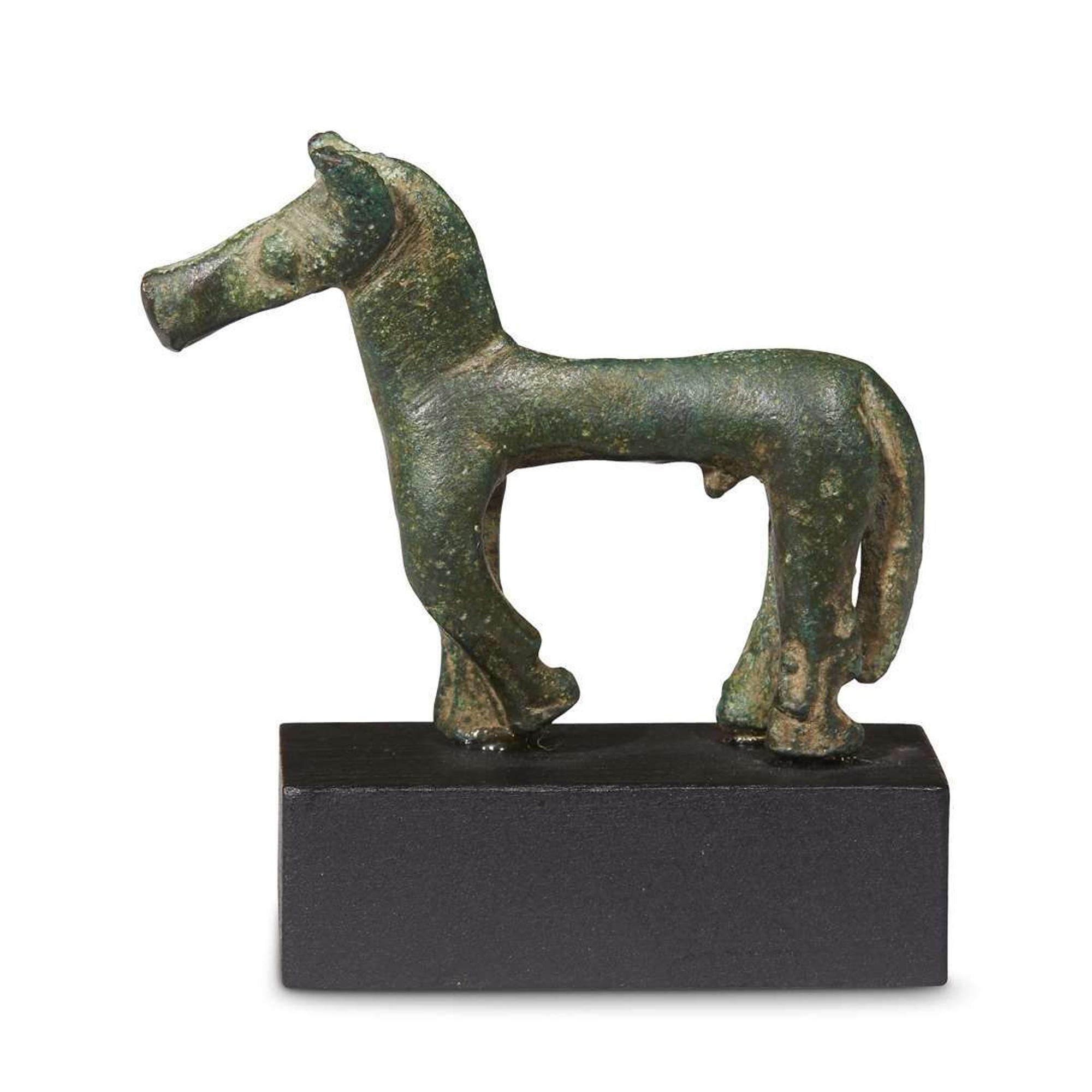 GREEK GEOMETRIC VOTIVE HORSE FROM THE GIAMALAKIS GROUP 750-600 BC