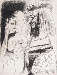 Pablo Picasso, (Spanish, 1881-1973), Le Vieux Roi, 1959