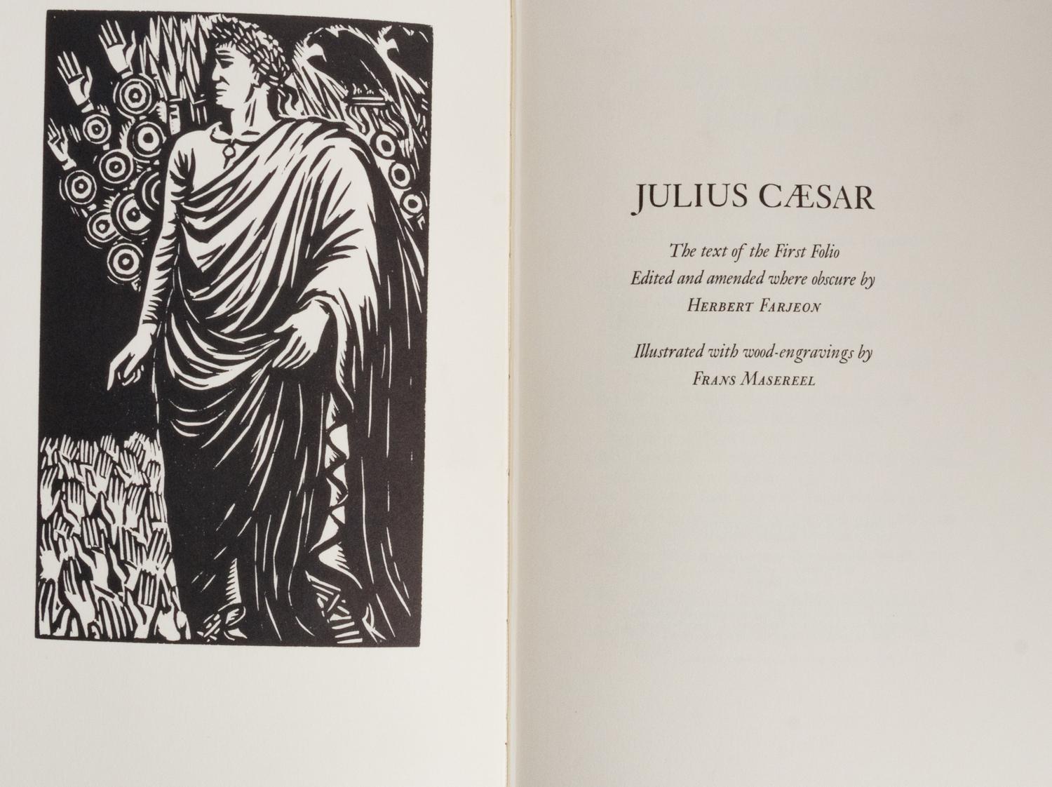 A Collection of Leather-Bound Volumes