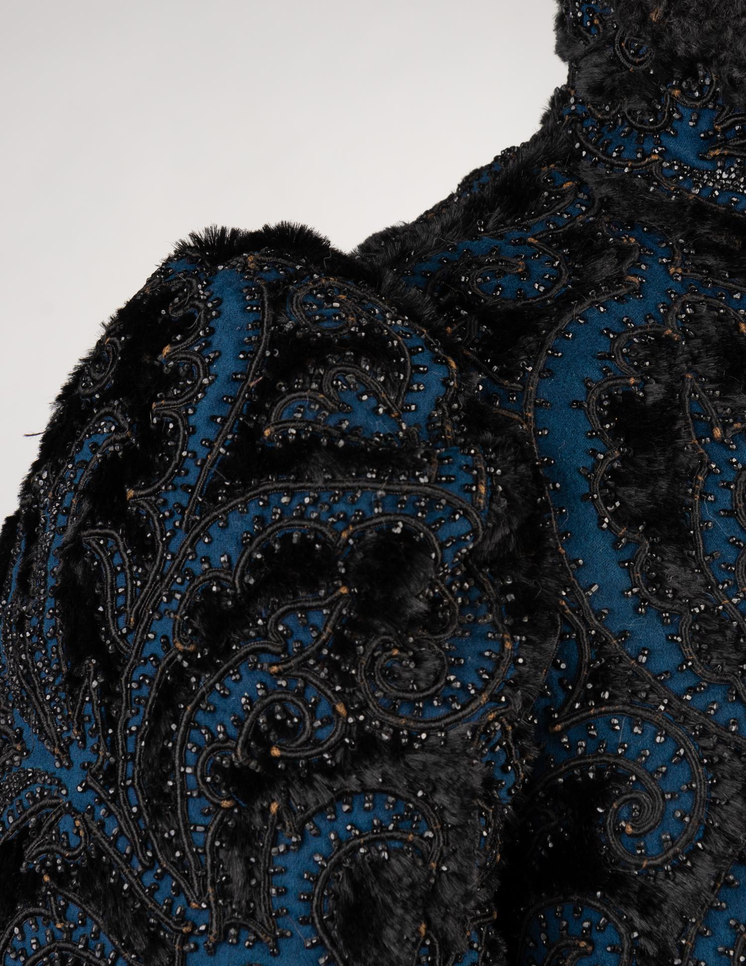 Emile Pingat Embroidered Wool Coat, c1890