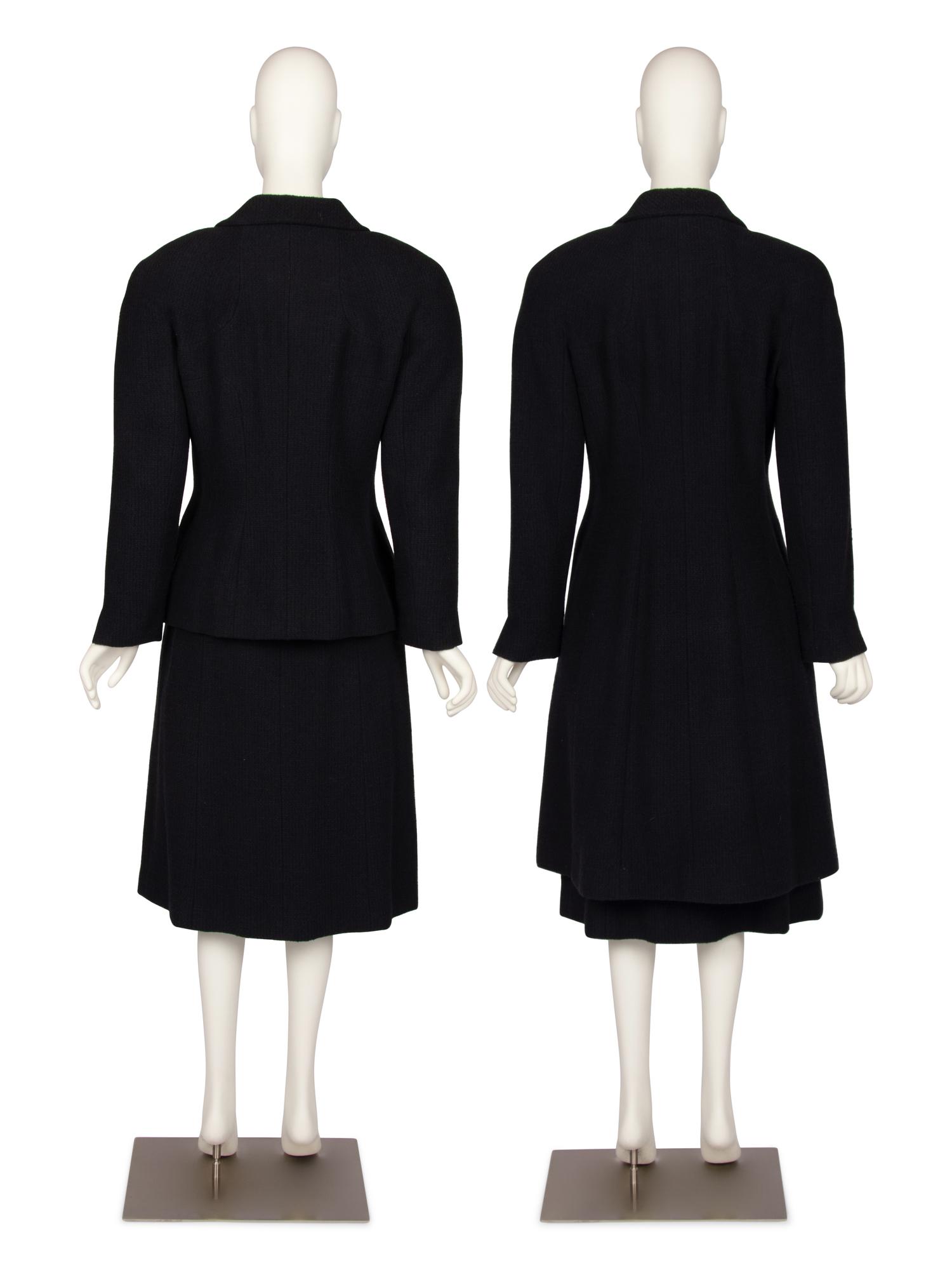 Three Chanel Items: Jacket, Coat, Skirt, 2000s