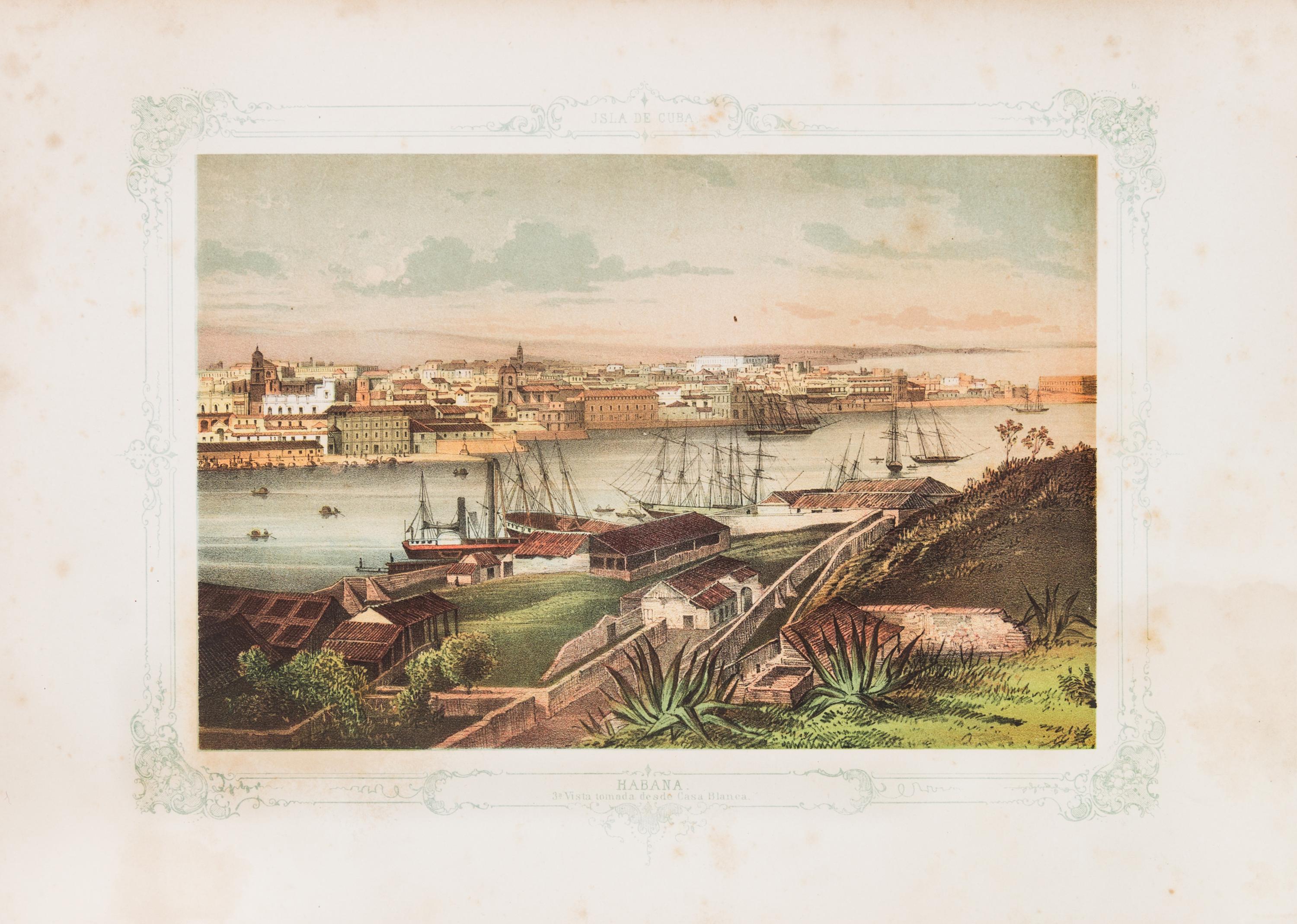 (CUBA) Album pintoresco de la isla de Cuba. Havana, c. 1850. Album pintoresco de la Isla de Cuba. [Havana, c. 1850]