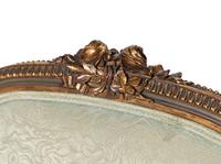 A Pair of Louis XVI Style Giltwood Fauteuils