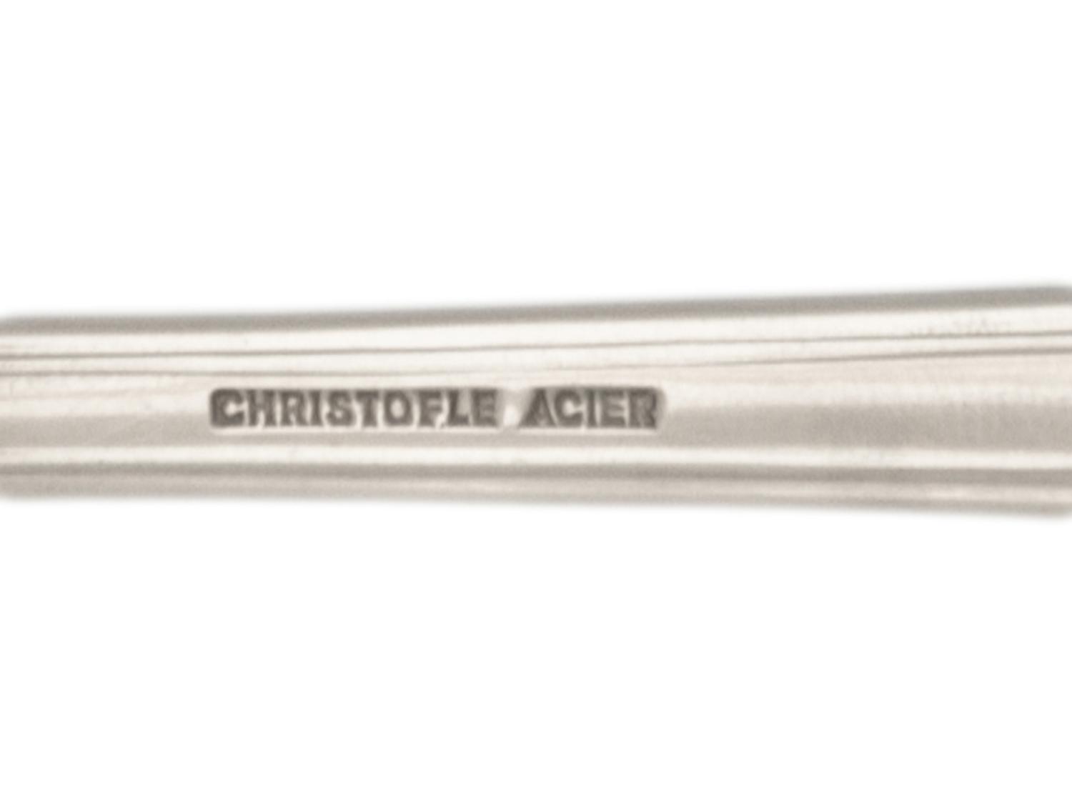 A Christofle Stainless Steel Flatware Service