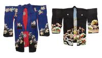 Two Japanese Silk Kimonos