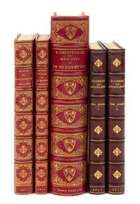 [BINDINGS]. A group of 3 works.