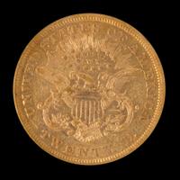 A United States 1870 Liberty Head $20 Gold Coin