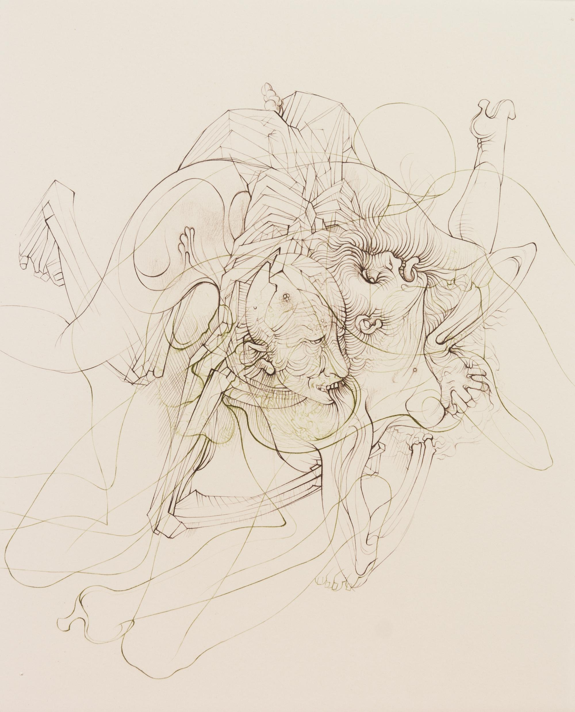 Hans Bellmer, (German, 1902-1975), Petit traite de morale, 1968 (portfolio of 10)