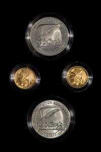 *A United States 1987 Constitution Bicentennial Four-Coin Set
