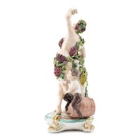 A French Porcelain Bacchanal Figure