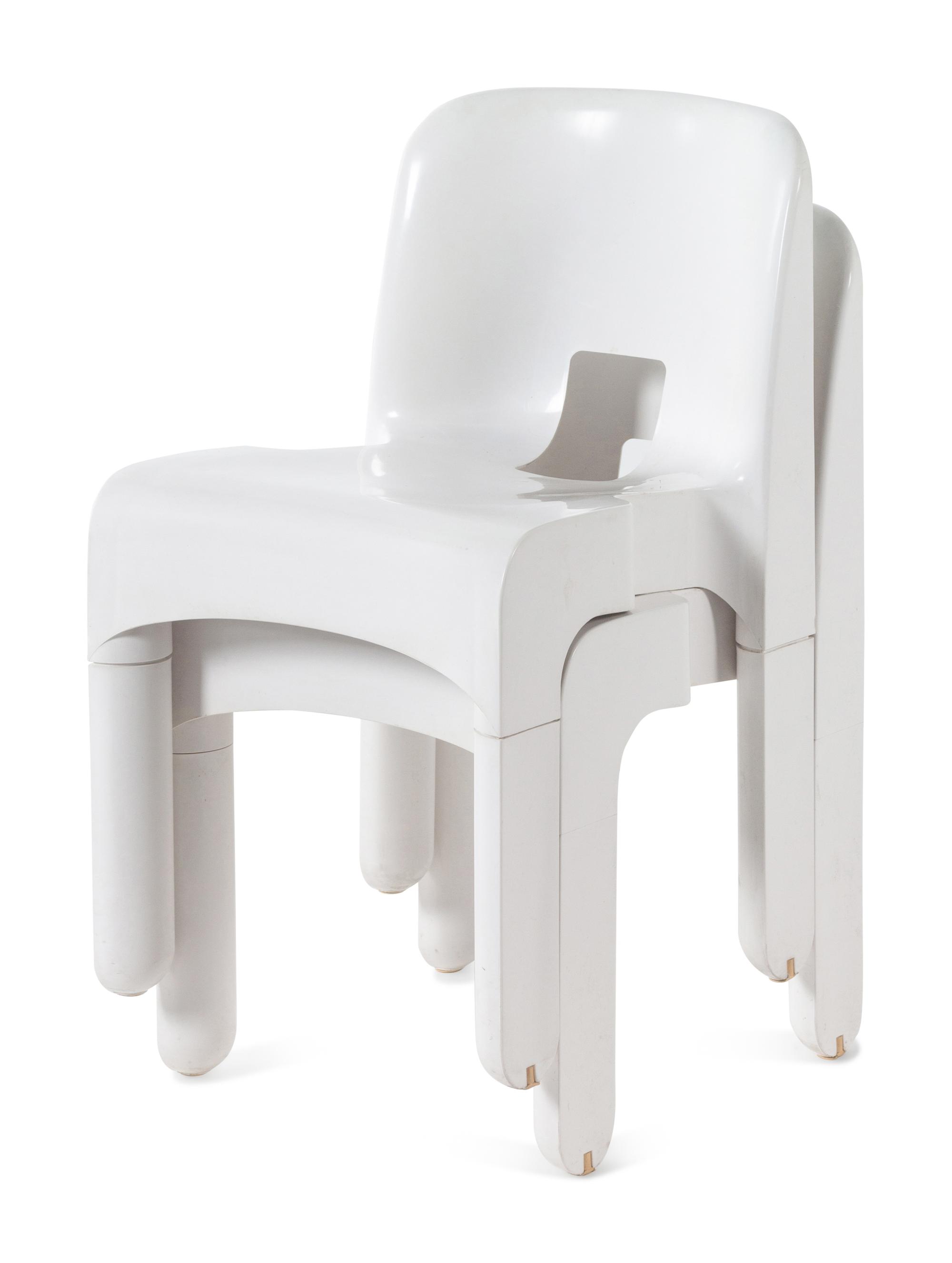 Pair of Stacking Chairs Kartell, Italy