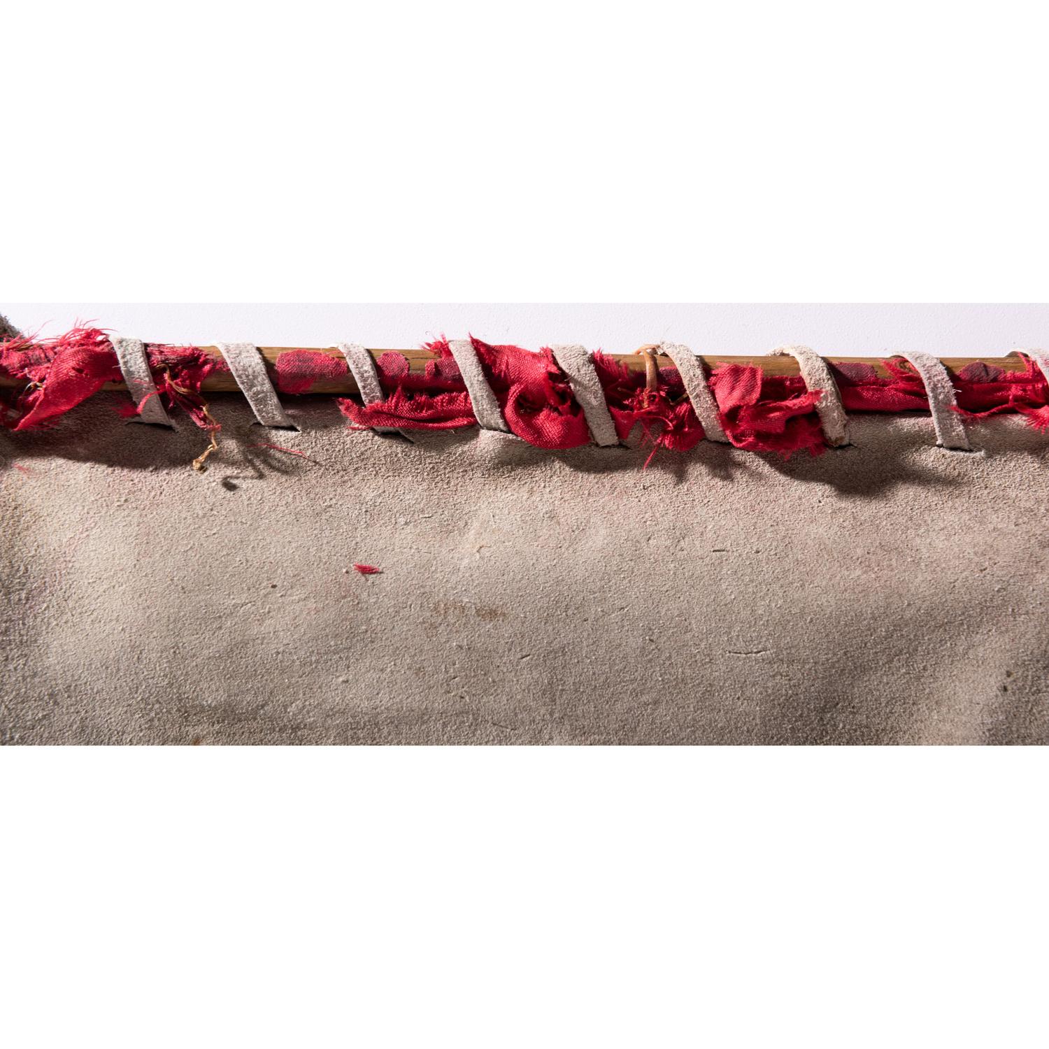 Sioux Beaded Hide Bowcase and Quiver, with Bow