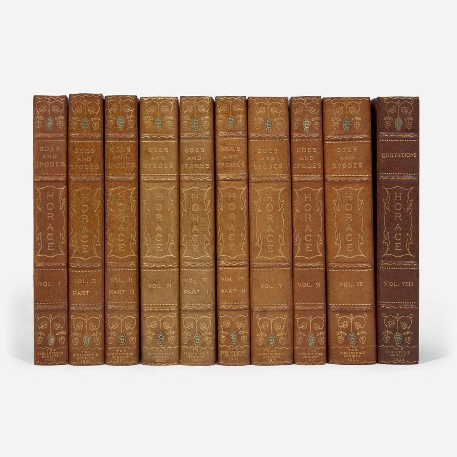 [Fine Bindings] Horace The Odes and Epodes of Horace