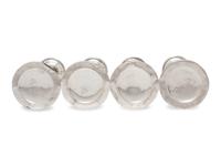 Four American Silver Candlesticks