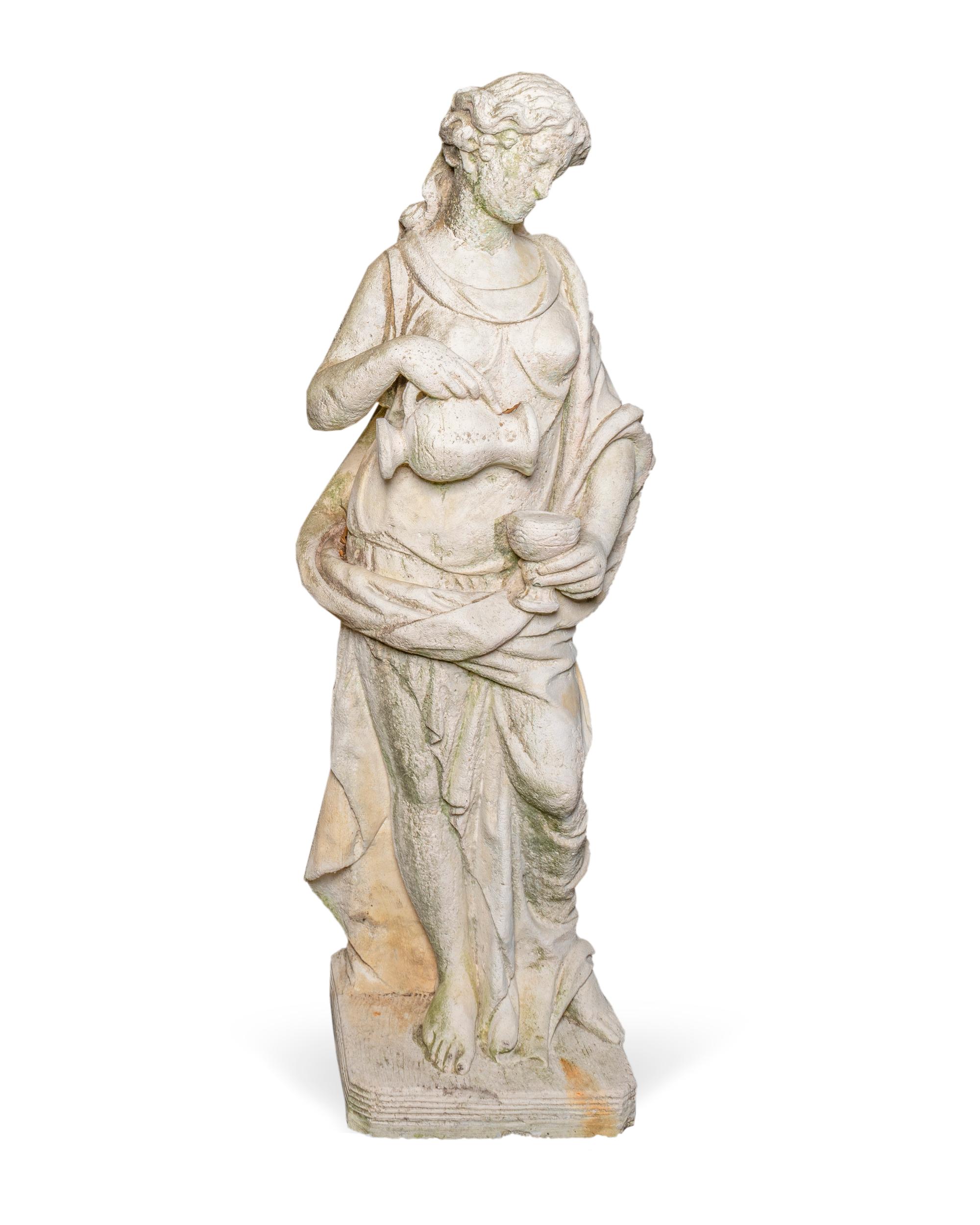 A Neoclassical Cast Stone Figure — 19TH/20TH CENTURY