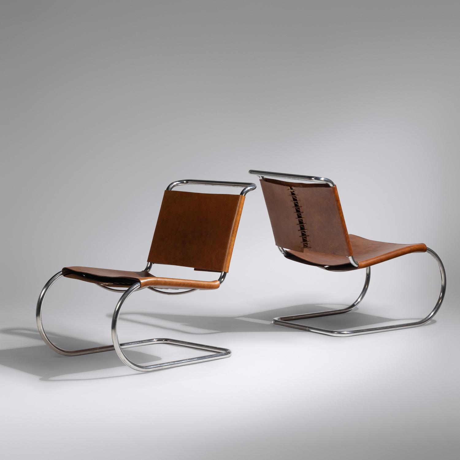 MR30 lounge chairs, pair Knoll International, USA