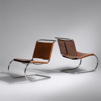 MR30 lounge chairs, pair Knoll International, USA