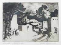 Gene Kloss 5 1/2 x 7 3/4 inches — (American, 1903-1996)