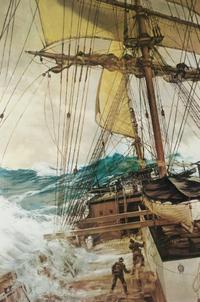 Close Reaching and The Rising Wind (a pair of prints)