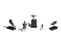 Five Roman Bronze Bird Figures