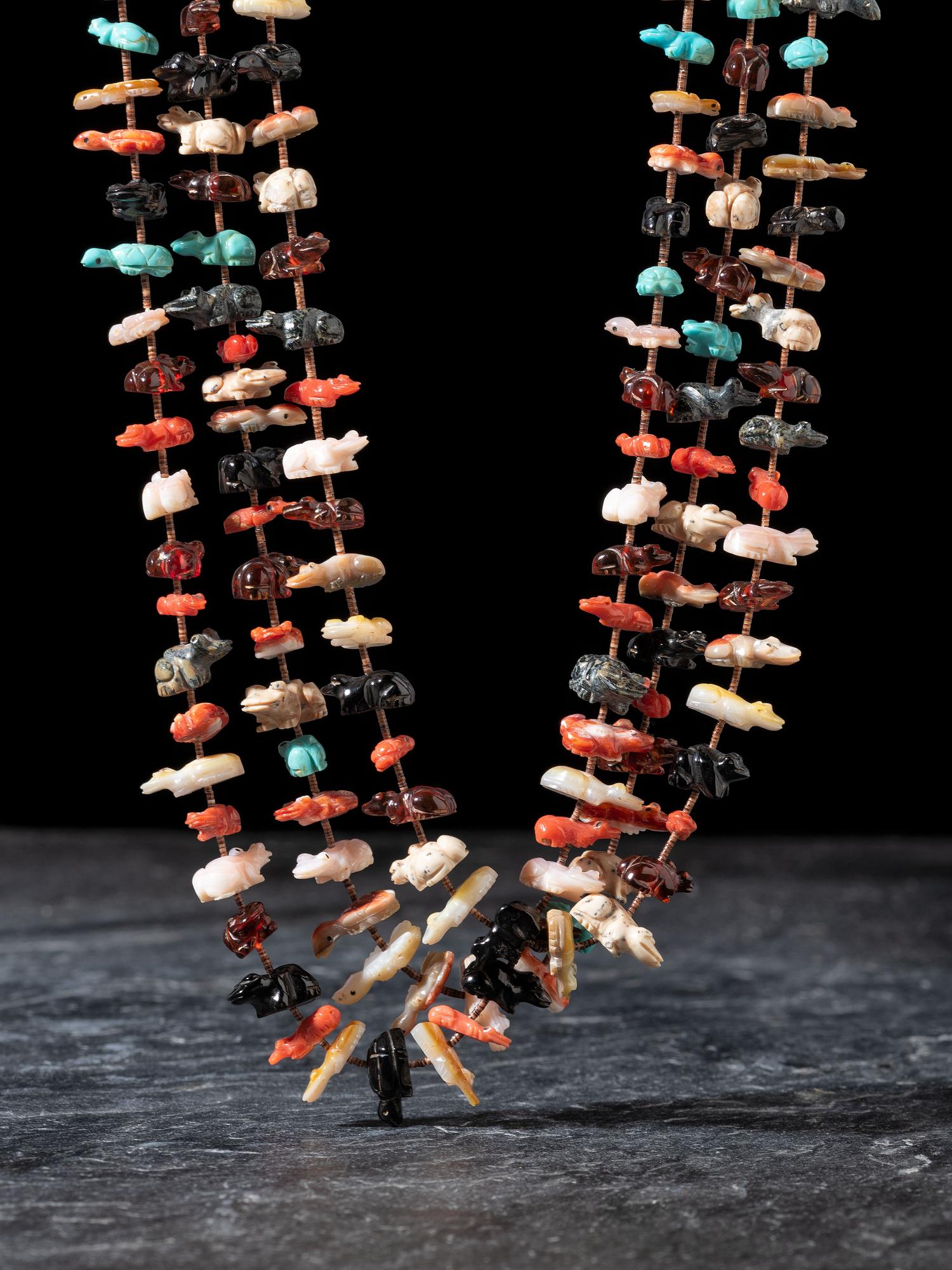 Three-strand Fetish Necklace