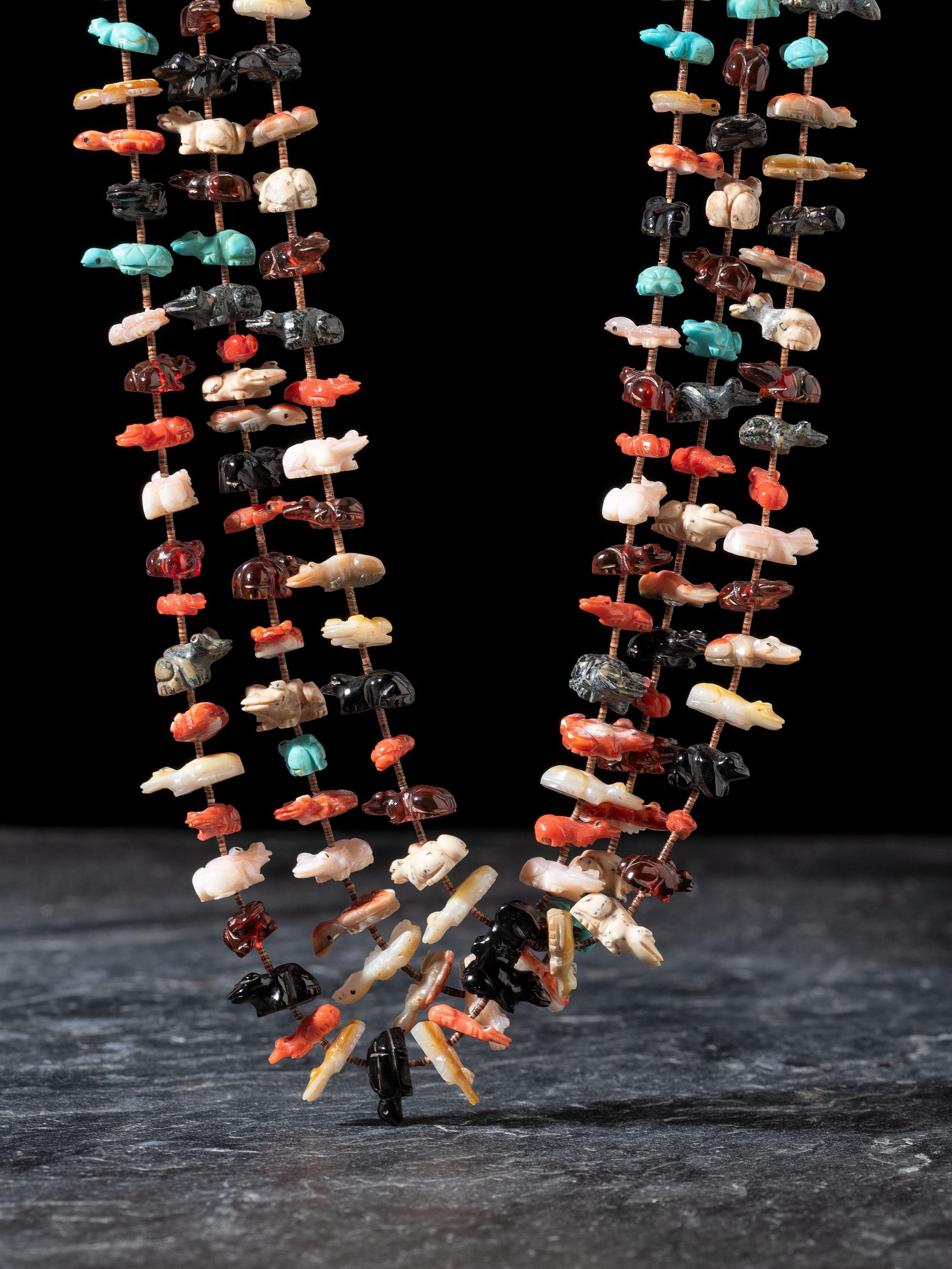 Three-strand Fetish Necklace