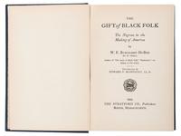 [DU BOIS, William Edward Burghardt (1867-1963)]. The Gift of Black Folk. Boston: The Stratford Co., 1924.